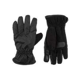 Isotoner Signature Mens' Sleek Heat Gloves Smart Dri Smart Touch Black Size M L XL (l)