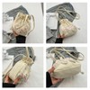 Lunari Drawstring Bag, Shoulder Bag, Handbag, 2-Way Drawstring Pouch, Pochette,