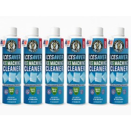 HVAC Guys Nickel Safe Ice Machine Cleaner and Descaler 16oz - 6 Pack | Descales & Improves Efficiency | Universal Ice Maker Cleaner Compatible with Most Brands | Made in the USA