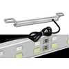 EPARTS Universal Car Truck Bright White/Red 12-LED Bolt-On Rear License