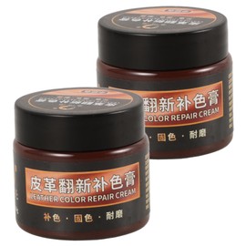 VILLFUL Leather Scratch Repair Cream Recoloring Balm Kit for Car Seat Home Furnishings