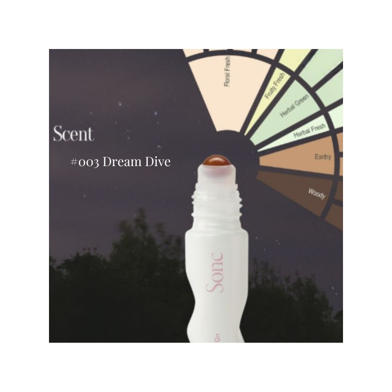 SONC Botanical Aroma Oil Roll-On 9ml, Type:002 Out Of Office