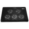 Portable Laptop Cooling Pad LED Dual USB 4 Fans Cooler