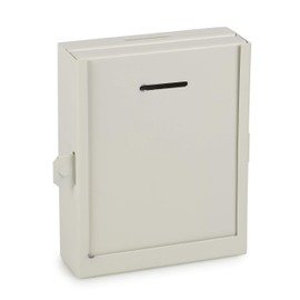 Sturdy Lockable Wall-Mounting charity Donation collection Box Heavy Duty Thick Metal Secured Charity Box Fundraising Donation and Ticket Box With pre drilled holes Size 9" H x 7" W x 2.5" D Side Lock