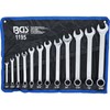 Inch Socket Spanner Set with Hexagonal Combination Spanner