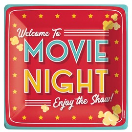 Martha's Goat Movie Night Party Supply Pack for 20 People | Bundle Includes Paper Plates & Napkins | Dinner and a Movie Party Supplies