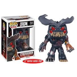 Funko POP Games: Doom - Cyberdemon Action Figure, 6"