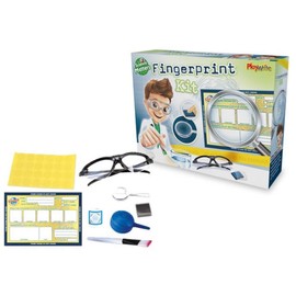 Playwrite Science Matters Fingerprint Kit with 10 Crime-Solving Tools