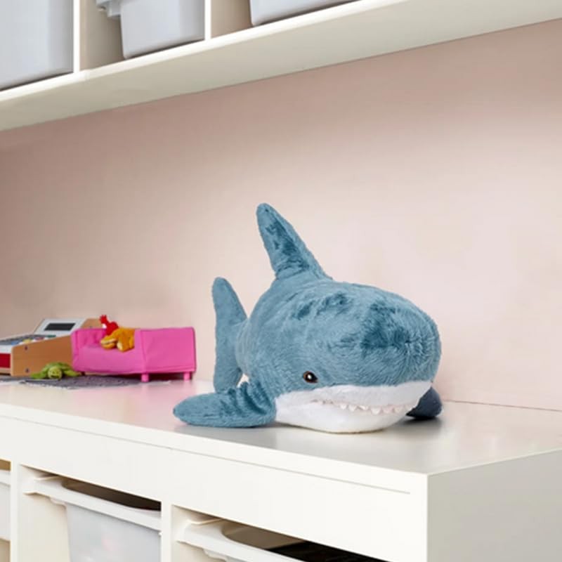 DODXIAOBEUL 21 Inch（54cm） BLAHAJ Throw Pillow Shark Stuffed Animal Soft