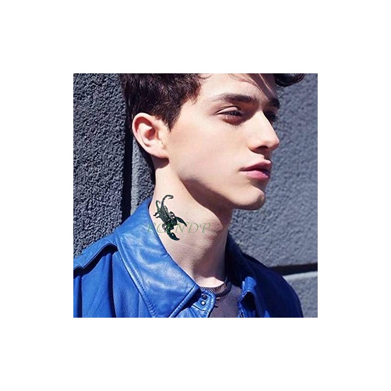 EROSPA® Temporary Tattoo Sheet / Sticker 3D Scorpio 10.5 x