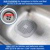 Universal Drain Strainer, Set of 2, Grey, Made of TPR