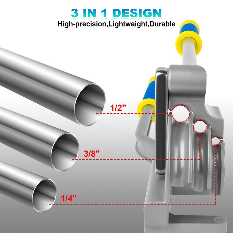3 in 1 Manual Level Tube Bender, Pipe Tube Bender,