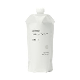 MUJI 83451547 Moisturizing Body Soap for Sensitive Skin Liquid Type (Refill) 11.8 fl oz (340 ml)
