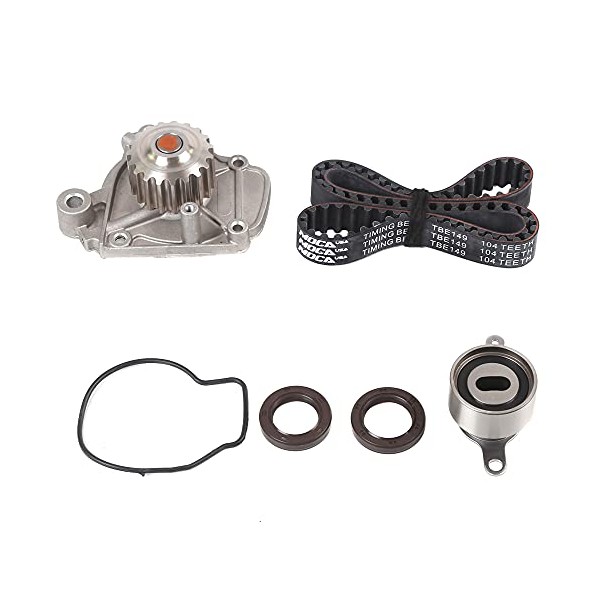Mplus Timing Belt Kit & water pump Fits for Honda,