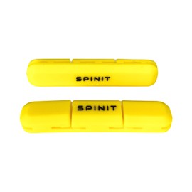 New Unique Design Tennis Racket Dampener - 2 Pack - Never Lose Mechanism, Maximum Shock Absorption to Reduce Vibration, Joint Protection, Racket Accessory (Vibrant Yellow | 2-Pack)