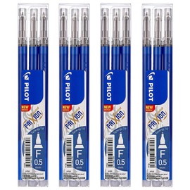 Refill Frixion Point in 2264, 12 pieces, blue