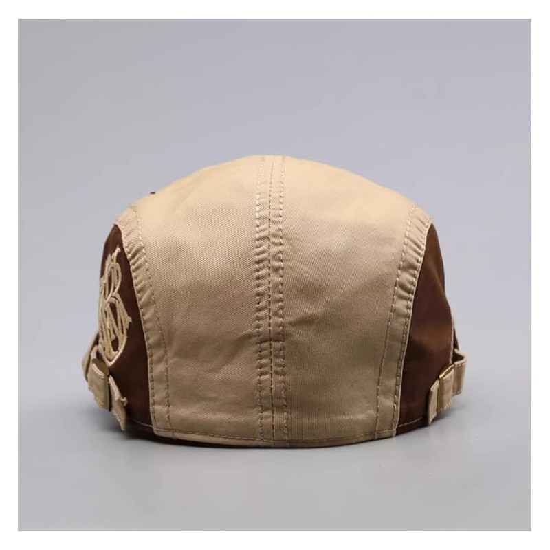 Men's Adjustable Hunting Hat, 100% Cotton, Lightweight, Compact, Simple, beige