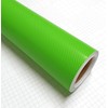 DIYAH 4D Green Carbon Fiber Vinyl Wrap Sticker with Air