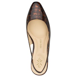 Nine West Women's Sinead9x9 Pump, Brown Tortoise 210, 6