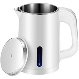 Portable Travel Electric Kettle Stainless Steel Mini Hot Water Boiler