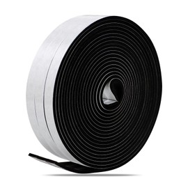 Weather Stripping Door Seal Foam Tape for Doors Windows 1/2 Inch W x 1/8 Inch T 50 FT Strong High Density Foam Insulation Strips Adhesive Tape