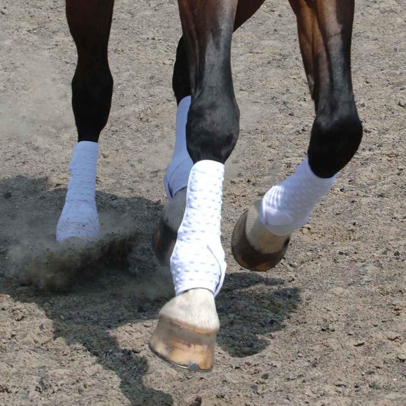 equilibrium Unisex's Stretch and Flex Narrow Training Wrap-White, Medium