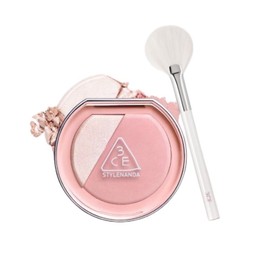 3CE Blushlighter 4.3g~4.8g, Color#$%Brush:Early Now-Clear Handle Brush