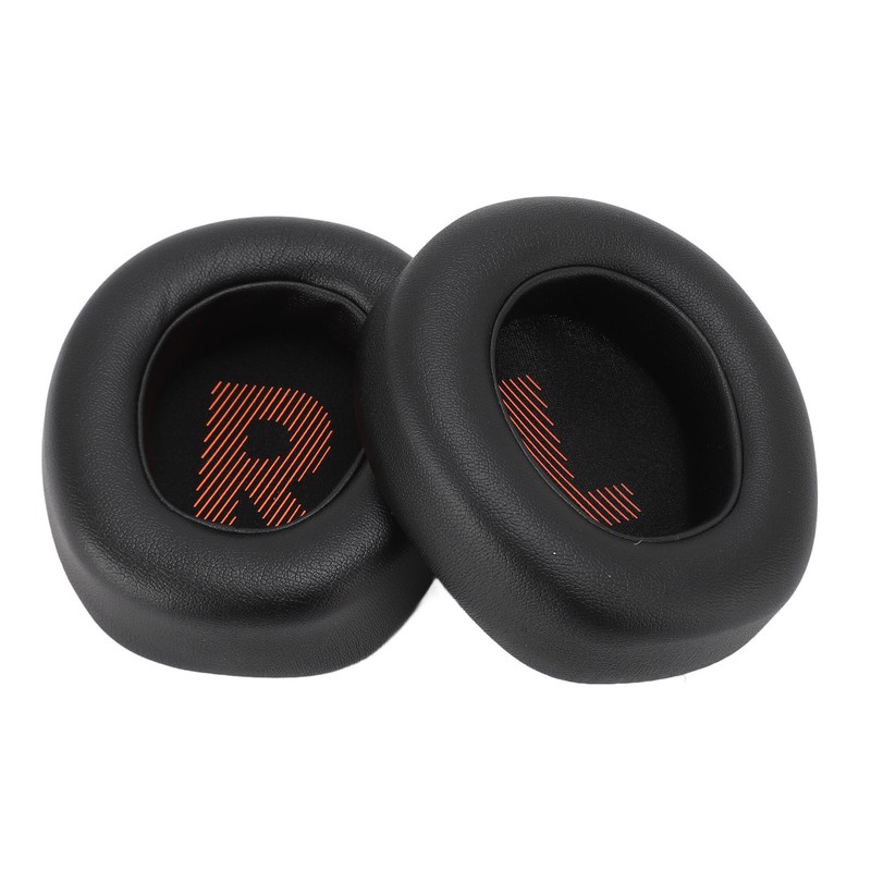 2PCS Headphone Ear Pads High Density Sponge Protein Leather Earphone