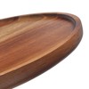 Round Wood Tray, Acacia Wooden Serving Tray, Decorative Tray for