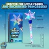 IPIDIPI TOYS Snowflake Wand - Spinning Light Up Magic Wand