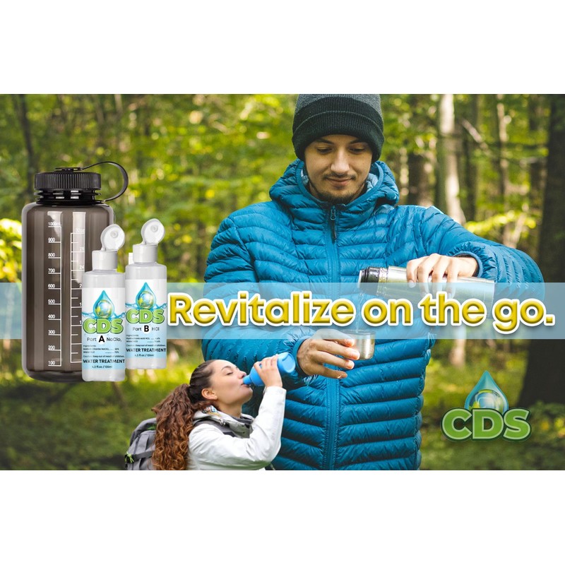 125 ml Chlorine Dioxide Kit with Water Bottle and Accu-Drop