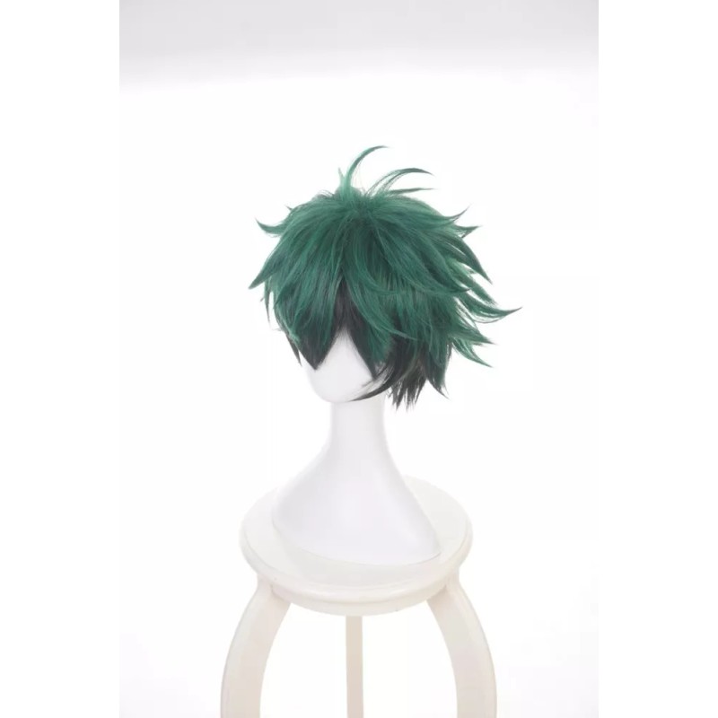 generic Izuku Midoriya Deku Mi Héroe Academia Cosplay Peluca Verde