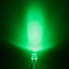 Chanzon 100 pcs 3mm Blinking Green LED Diode Lights 1.5Hz