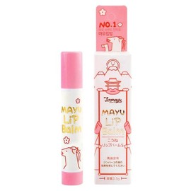 Jinmayu Sakura Lip Balm 3.5g Cherry Blossom Scent / Contains Mayu Olive Oil / Moisturizing and Nourishing Lip Protectant Mayu Lip Balm / 진마유 사쿠라 립밤 3.5g 벚꽃향  마유 올리브오일 함유  보습 영양 입술보호제 마유립밤