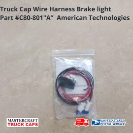 American Technology Truck Cap Universal brake light wiring harness