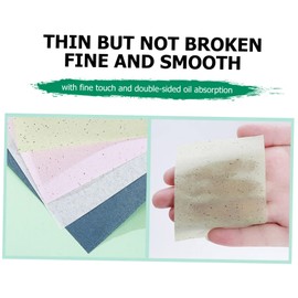 Outanaya 400PCS Facial Oil Blotting for Oily Skin Premium Absorbing Tissue for Home Gym and Office Use Chic Design for Women Easy to Use and Share