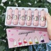 B?lsamo Labial Jelly Flower, 6PCS Crystal Clear Lipstick Set B?lsamos