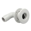 1 1/8 Inch Thru Hull Scupper Flapper Valve Fittings, 90