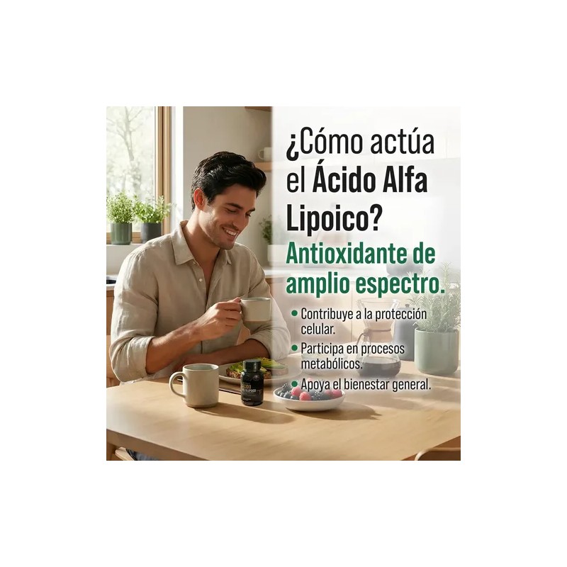Ácido Alfa Lipoico y Resveratrol Tawr Elements – 60 Cápsulas