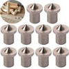 CESFONJER Dowel Pin Center Woodworking Alignment Tool Points Marker Drill