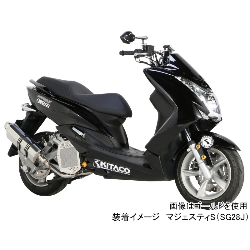 キタコ(KITACO) フレームキャップ マジェスティS(2LD) レッド 588-0420130