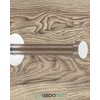 Gedotec UP-25 Stainless Steel Coat Hook Door - Wardrobe &