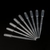 G2PLUS 100PCS 3ml Disposable Plastic Pipettes, Essential Oils Graduated Transfer