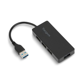 Targus Adaptador Multipuertos USB 3.0 - Negro