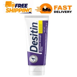 Desitin Maximum Strength Baby Diaper Rash Cream, Zinc Oxide, 4.8 oz
