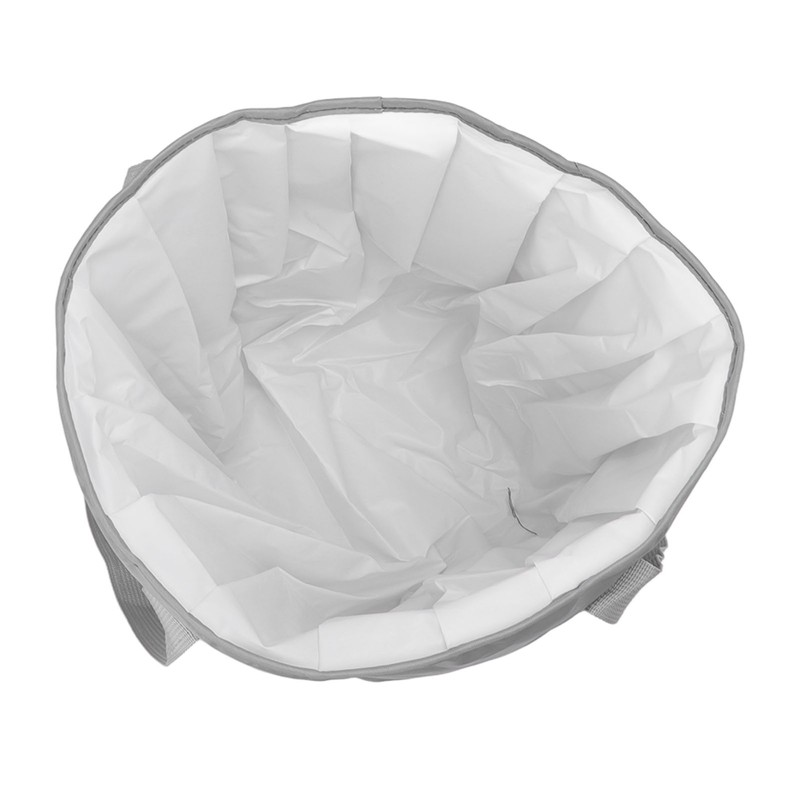 Foldable Foot Tub Polyester Double Layer Collapsible Camping Bucket with