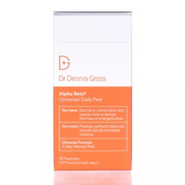 Dr. Dennis Gross Dr Dennis Gross Alpha Beta Universal Daily Peel 30 Treatments 0.07oz/2.2ml