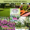 PH and Nitrogen Soil Test Kit with Test Tube -