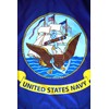 High Supply US Navy 3x5 Flag, Polyester, Double Stitched Edges,