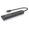 Icybox USB 3.0 Hub - Black